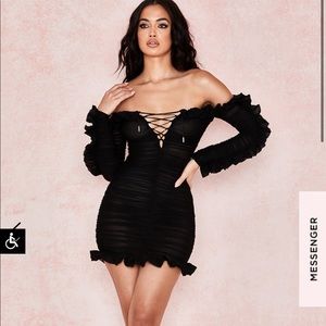 House of CB black Tatyana dress size Small